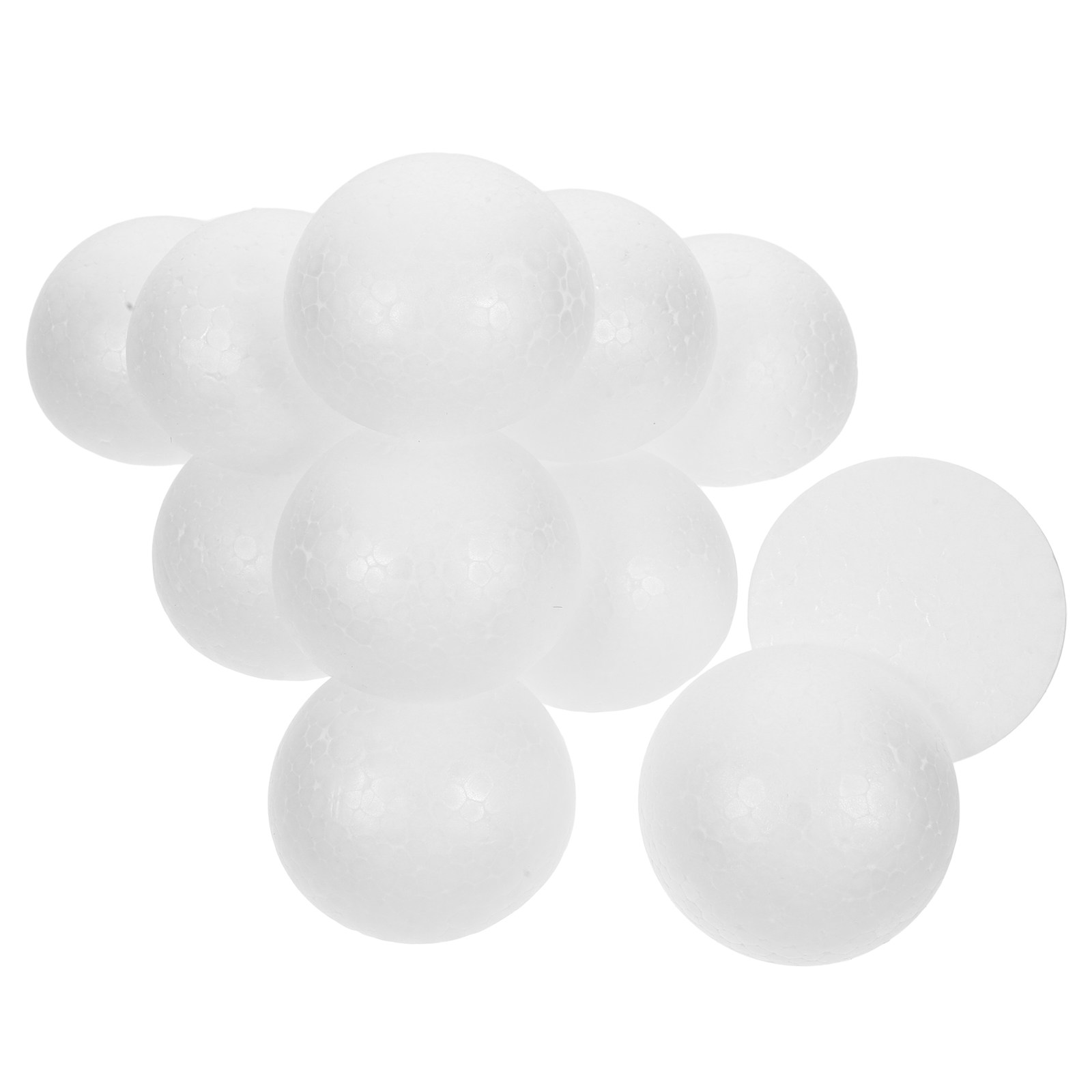 Bouquet Holder Foam - 12Pcs Foam Half Balls Unpainted Lightweight