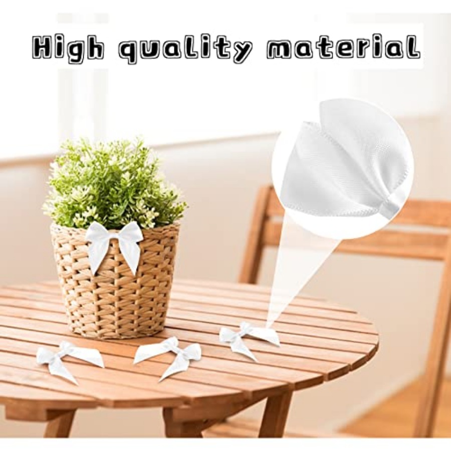Satin Ribbon Bows 30pcs, 7cm M – Ribbon Wired Satin recenzja i cena