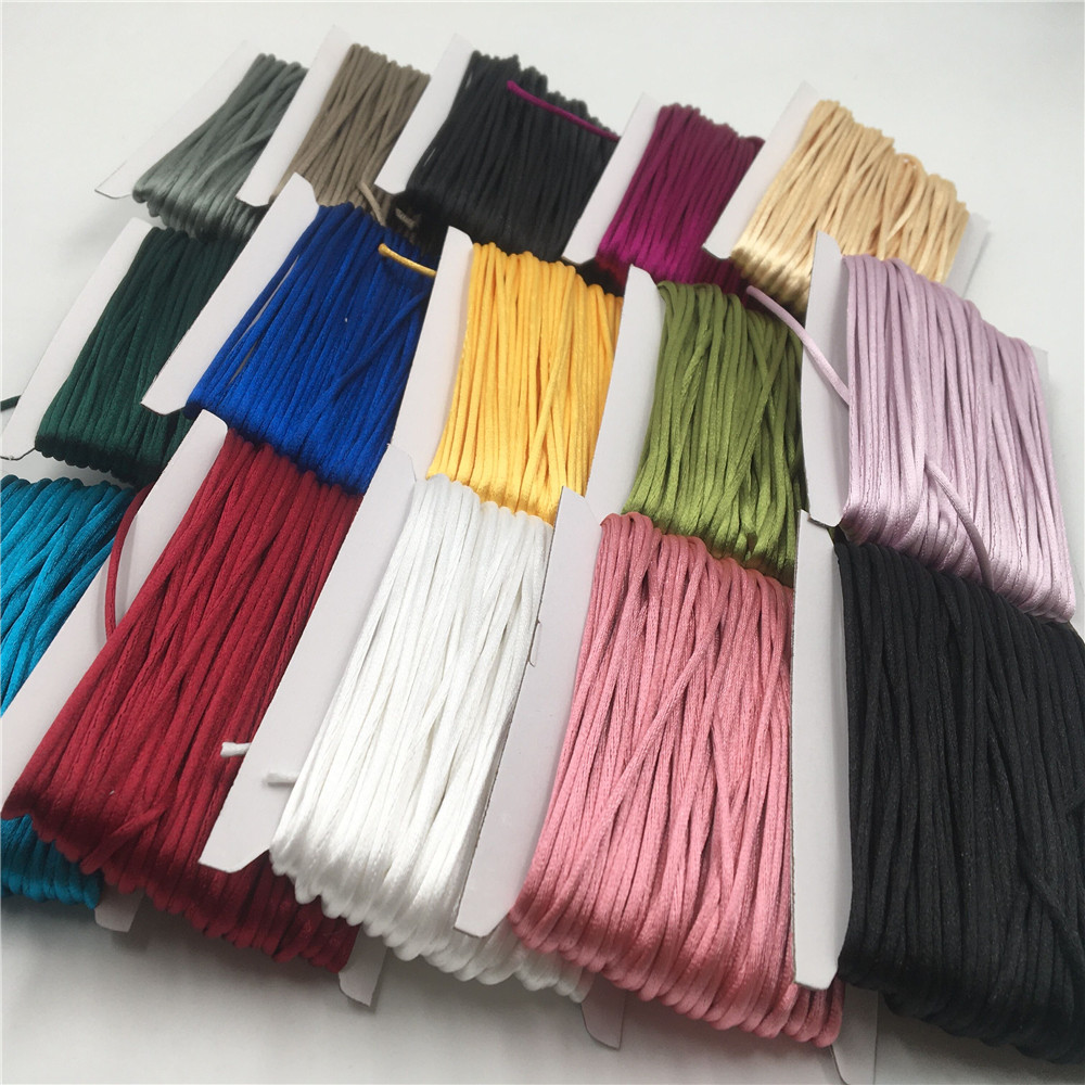 2mm Braided Macrame Silk Macra – Ribbon Wired Satin recenzja i cena