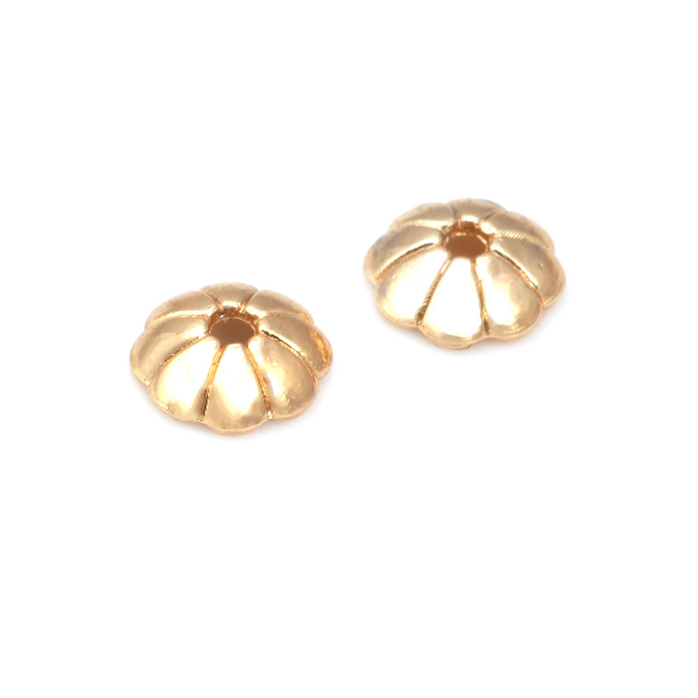 18K Gold Color Brass Flower Be – Flower Supply recenzja i cena