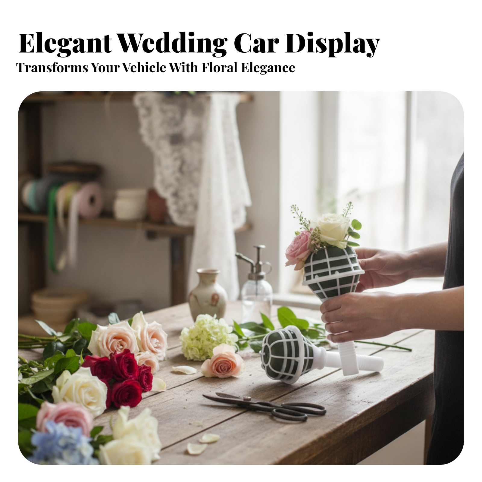 6 Pieces Foam Bouquet Holder W – Bouquet Holder Foam recenzja i cena