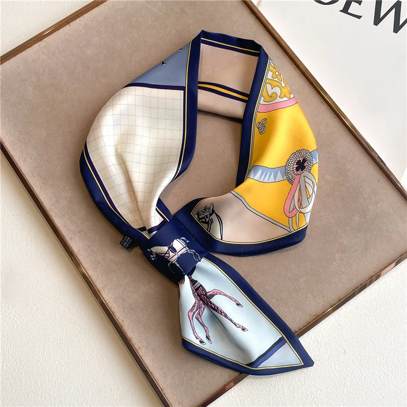 Luxury Brand Skinny Neckerchie – Ribbon Wired Satin recenzja i cena