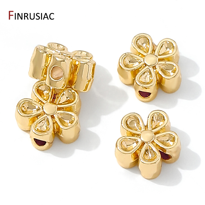 14K Gold Plated Brass Flower S – Flower Supply recenzja i cena
