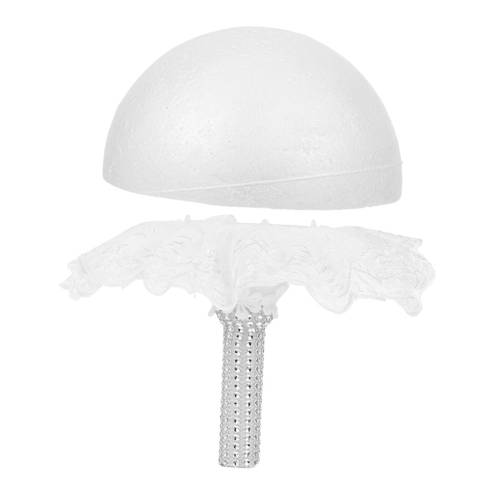 Sweet White Lace Foam Bouquet  – Bouquet Holder Foam recenzja i cena
