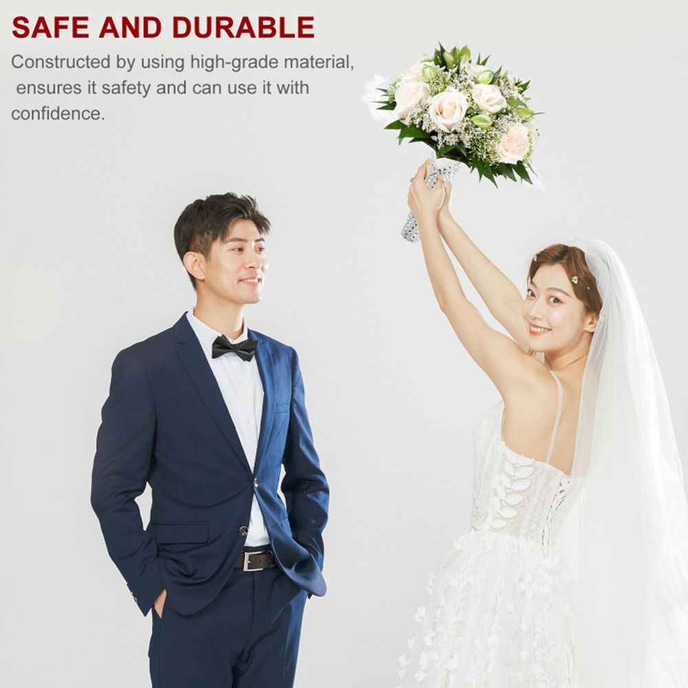 Sweet White Lace Foam Bouquet  – Bouquet Holder Foam recenzja i cena
