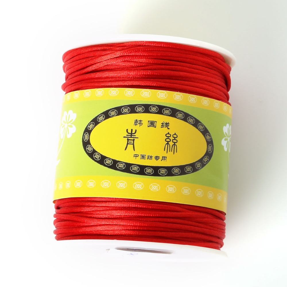 1.5mm 70M/roll nylon Cord Sati – Ribbon Wired Satin recenzja i cena