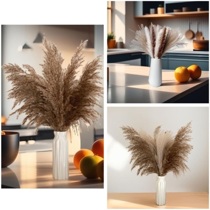 Bulk 100PCS Dried Pampas Grass – Dried Flower Bunch recenzja i cena
