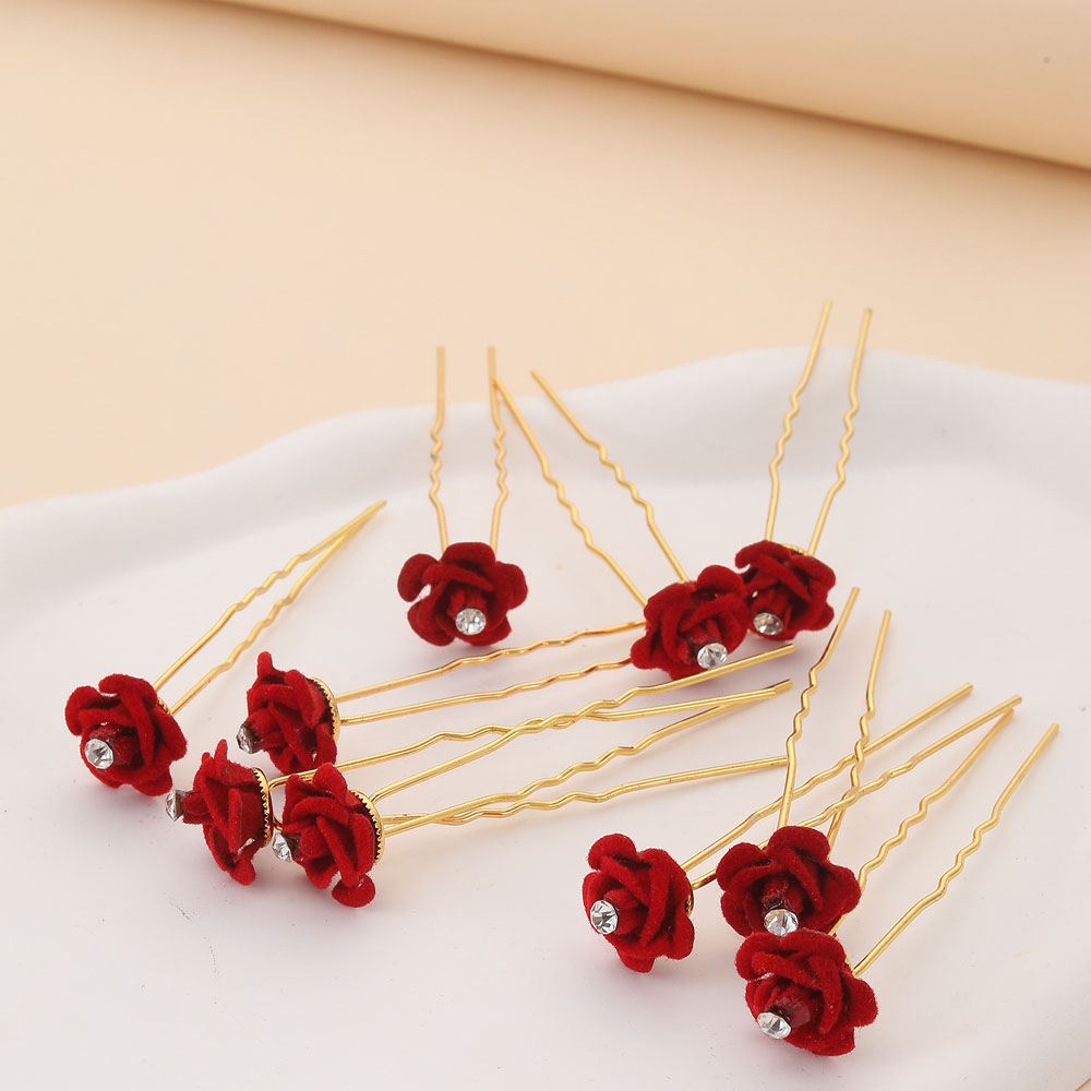 10Pcs Rose Hair Accessories We – Flower Supply recenzja i cena