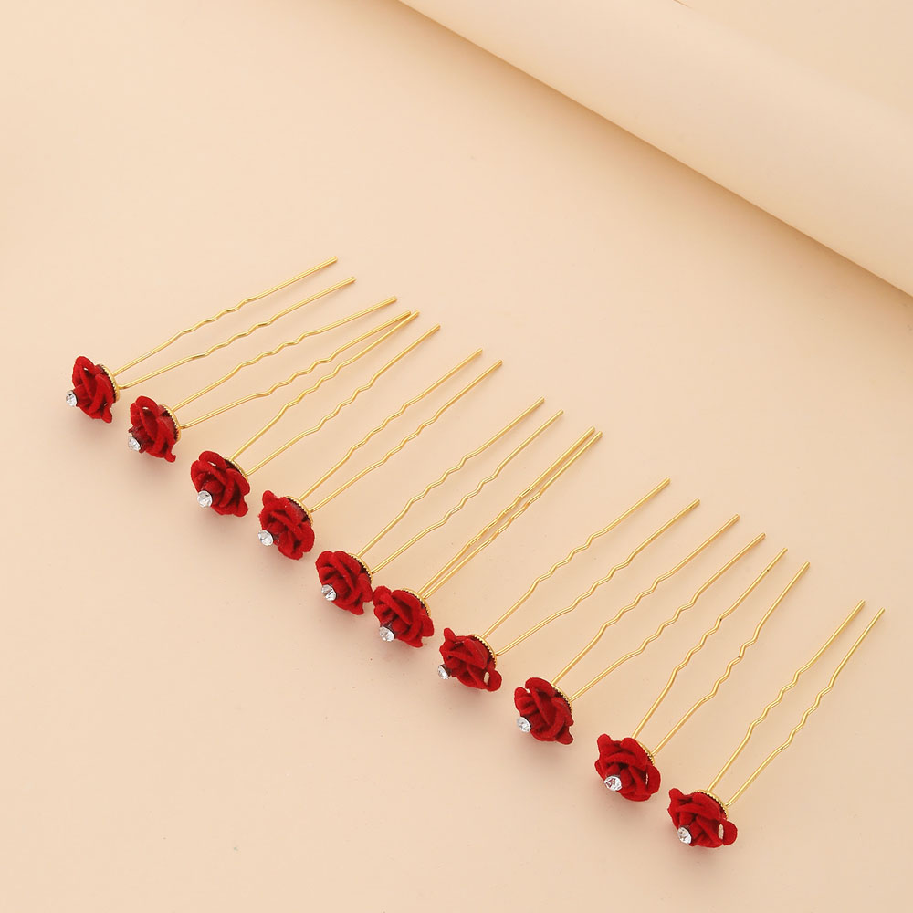 10Pcs Rose Hair Accessories We – Flower Supply recenzja i cena