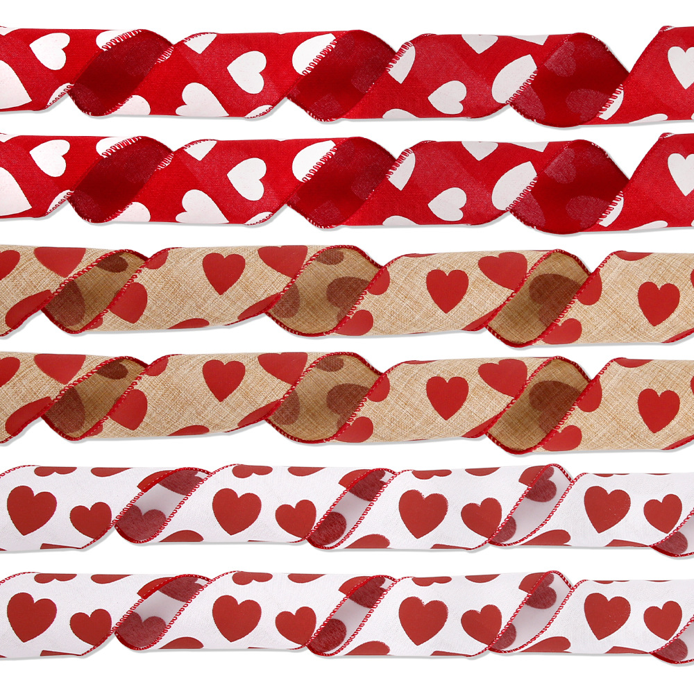 Valentine's DIY Gift Box Ribbo – Ribbon Wired Satin recenzja i cena