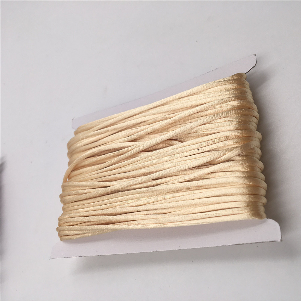 2mm Khaki Satin Cord Thread Ma – Ribbon Wired Satin recenzja i cena