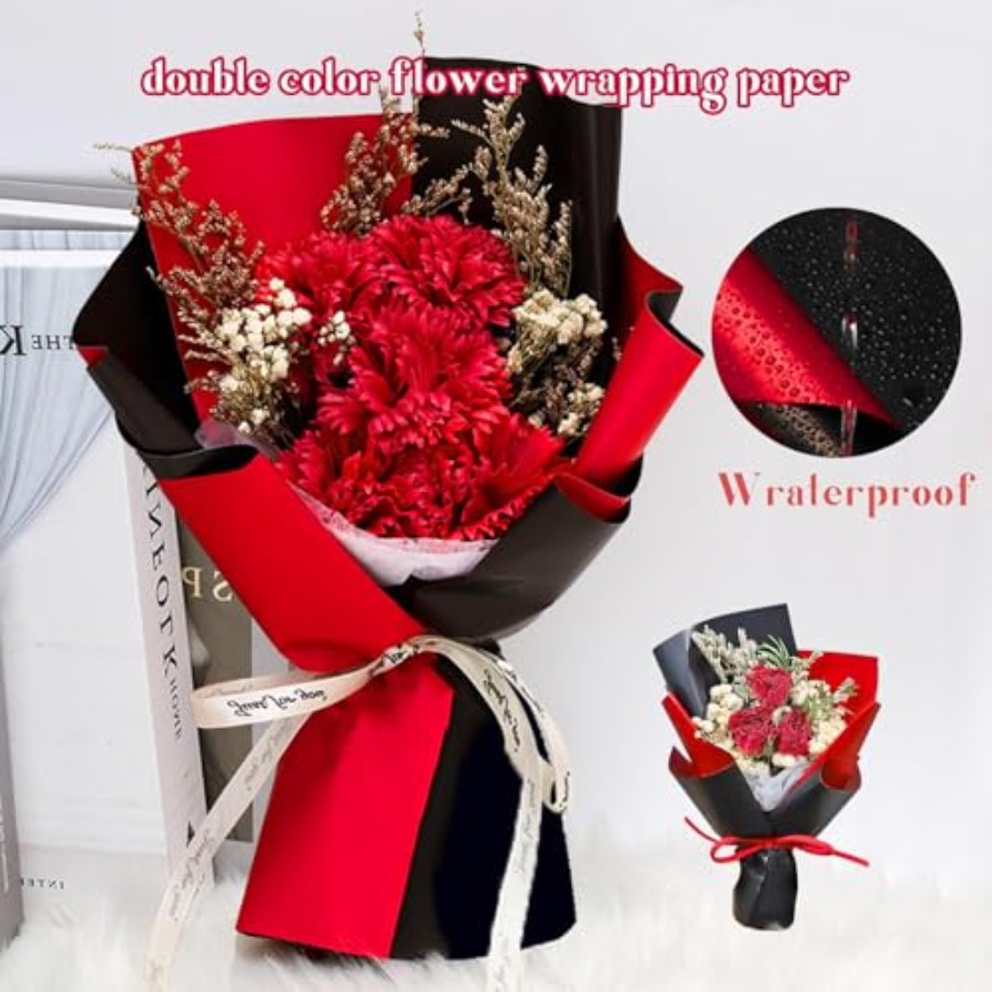 20 Sheets Flower Wrapping Pape – Flower Supply recenzja i cena