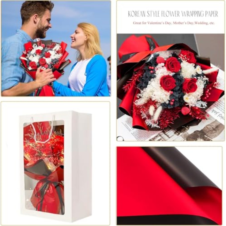 20 Sheets Flower Wrapping Pape – Flower Supply recenzja i cena