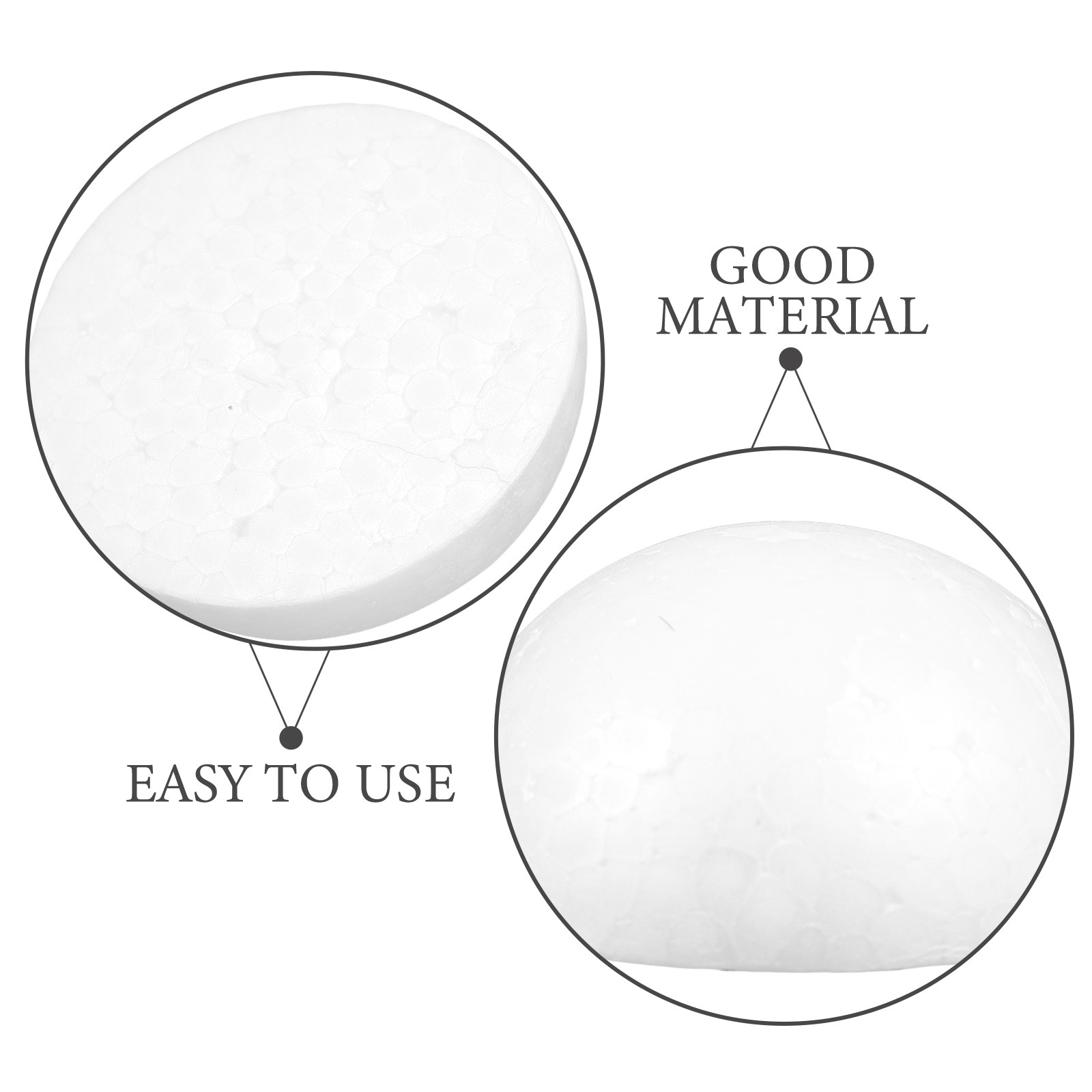 12Pcs Foam Half Balls Unpainte – Bouquet Holder Foam recenzja i cena