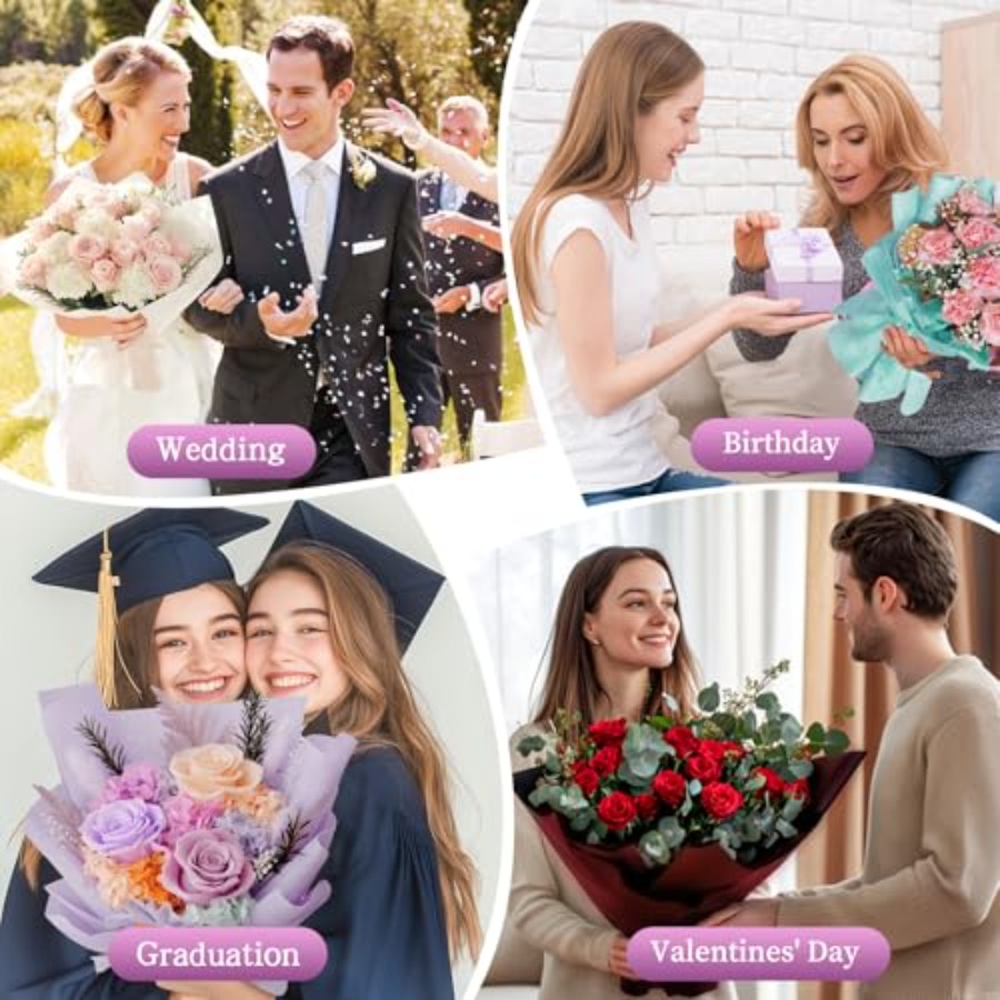 20 Sheets Flower Wrapping Pape – Flower Supply recenzja i cena