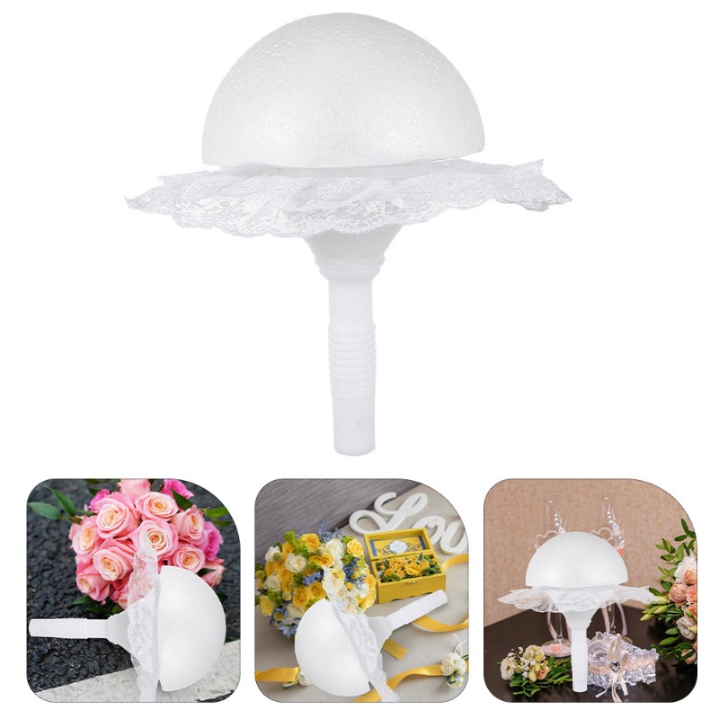 1 set Foam Hemisphere Lace Bri – Bouquet Holder Foam recenzja i cena
