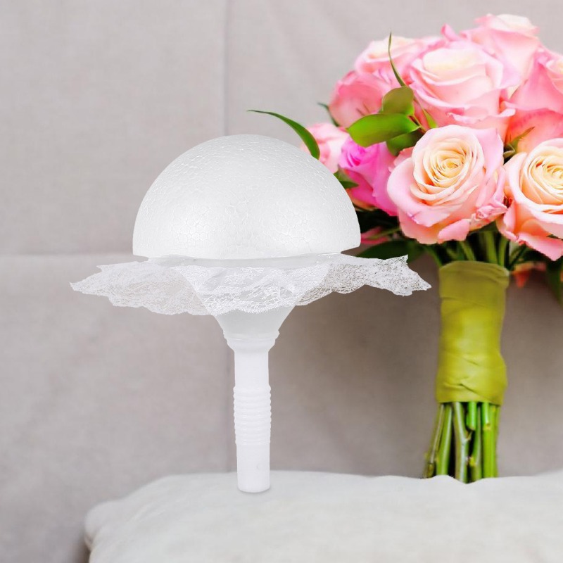 1 set Foam Hemisphere Lace Bri – Bouquet Holder Foam recenzja i cena