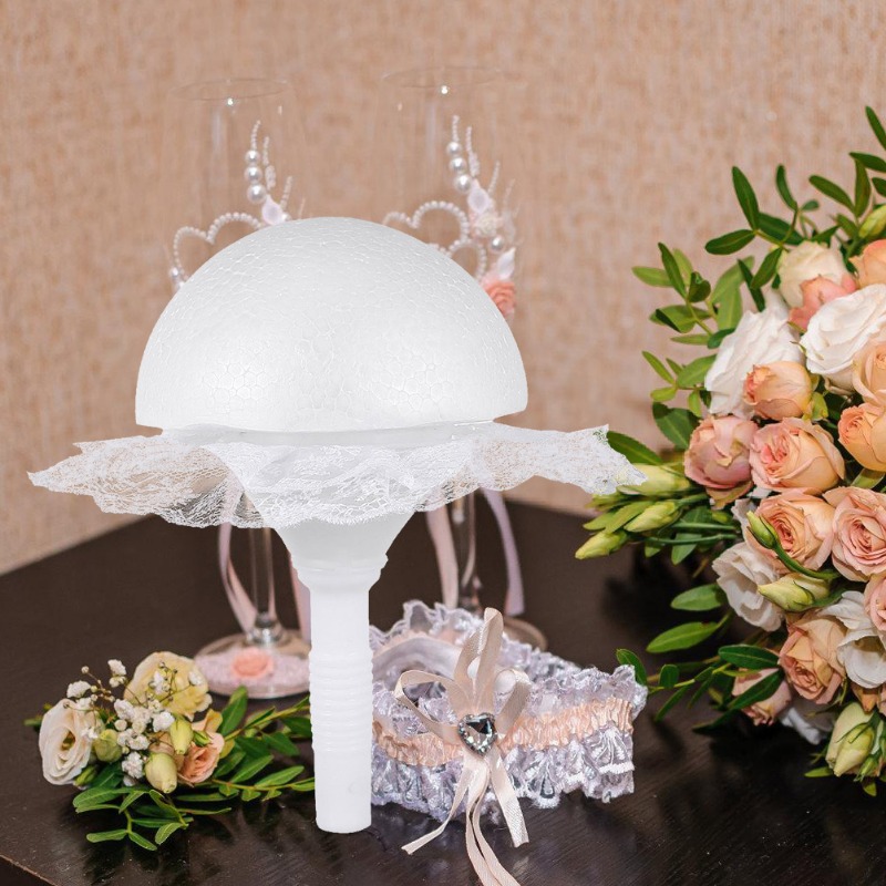 1 set Foam Hemisphere Lace Bri – Bouquet Holder Foam recenzja i cena