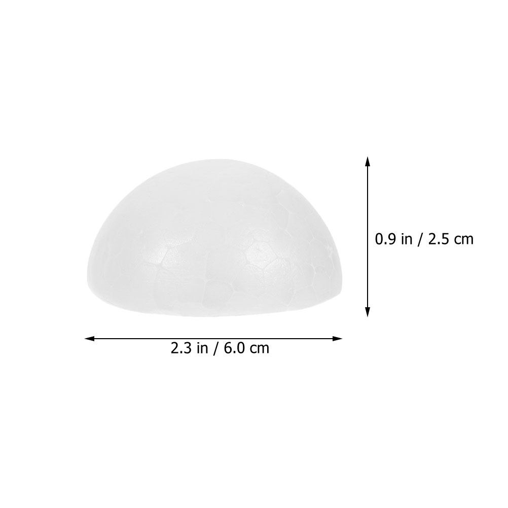 50Pcs White Half Ball Foam Flo – Bouquet Holder Foam recenzja i cena