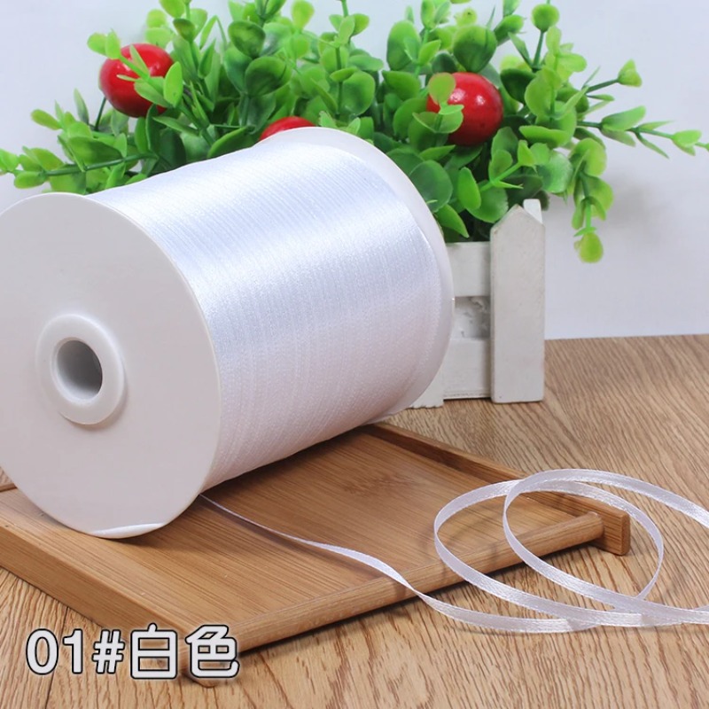 (10 Meters/lot) 1/8'(3mm) Sing – Ribbon Wired Satin recenzja i cena