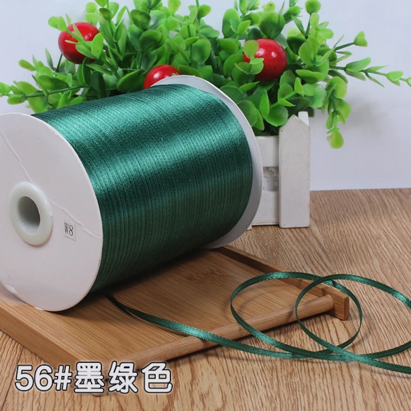 (10 Meters/lot) 1/8'(3mm) Sing – Ribbon Wired Satin recenzja i cena