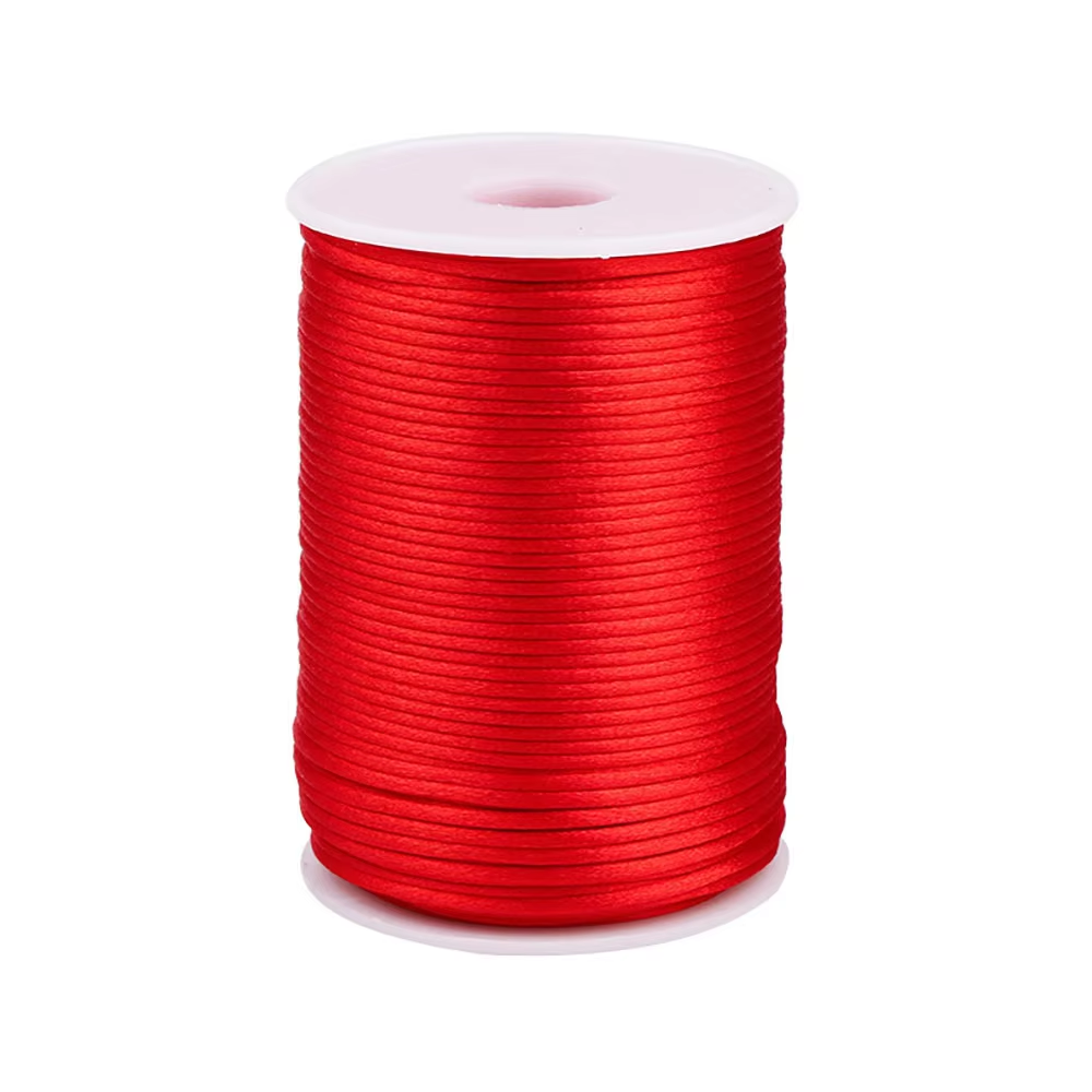 100M/roll 1.5/2/2.5/3mm Nylon  – Ribbon Wired Satin recenzja i cena