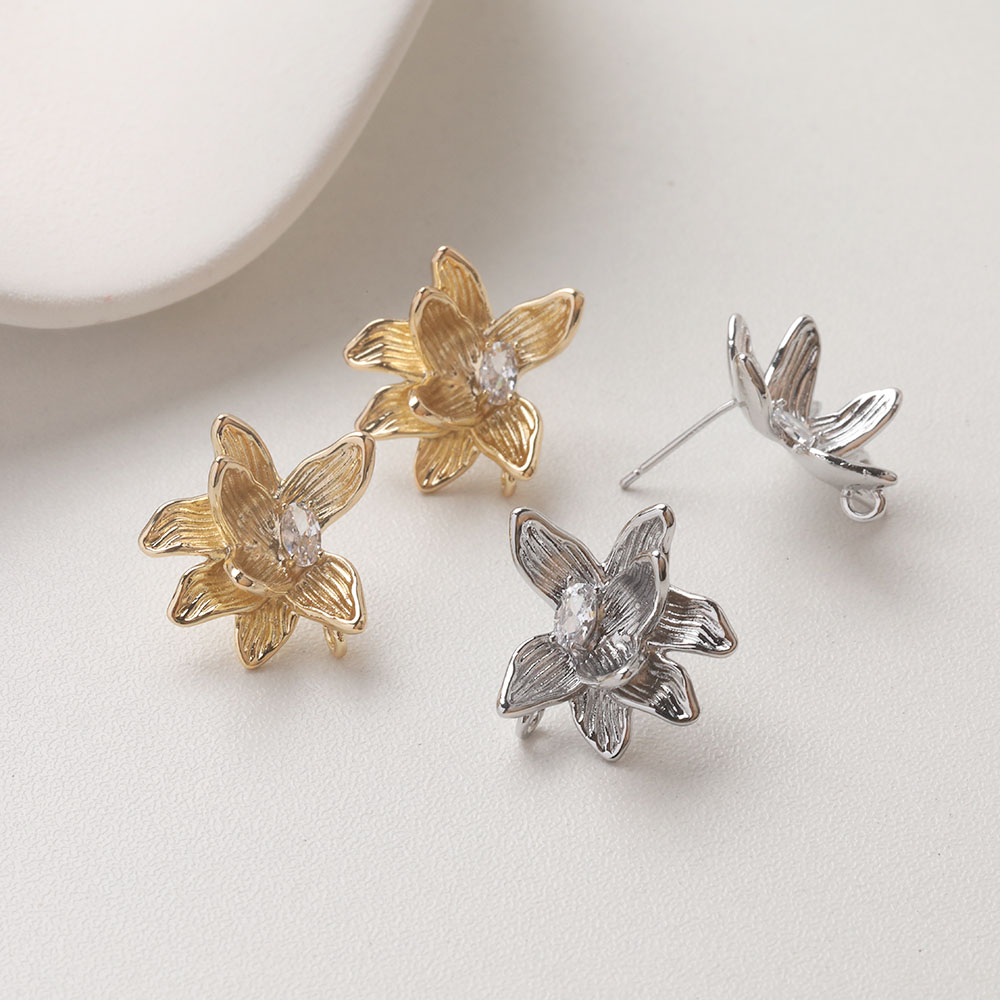 4PCS Dainty Flower Ear Studs E – Flower Supply recenzja i cena