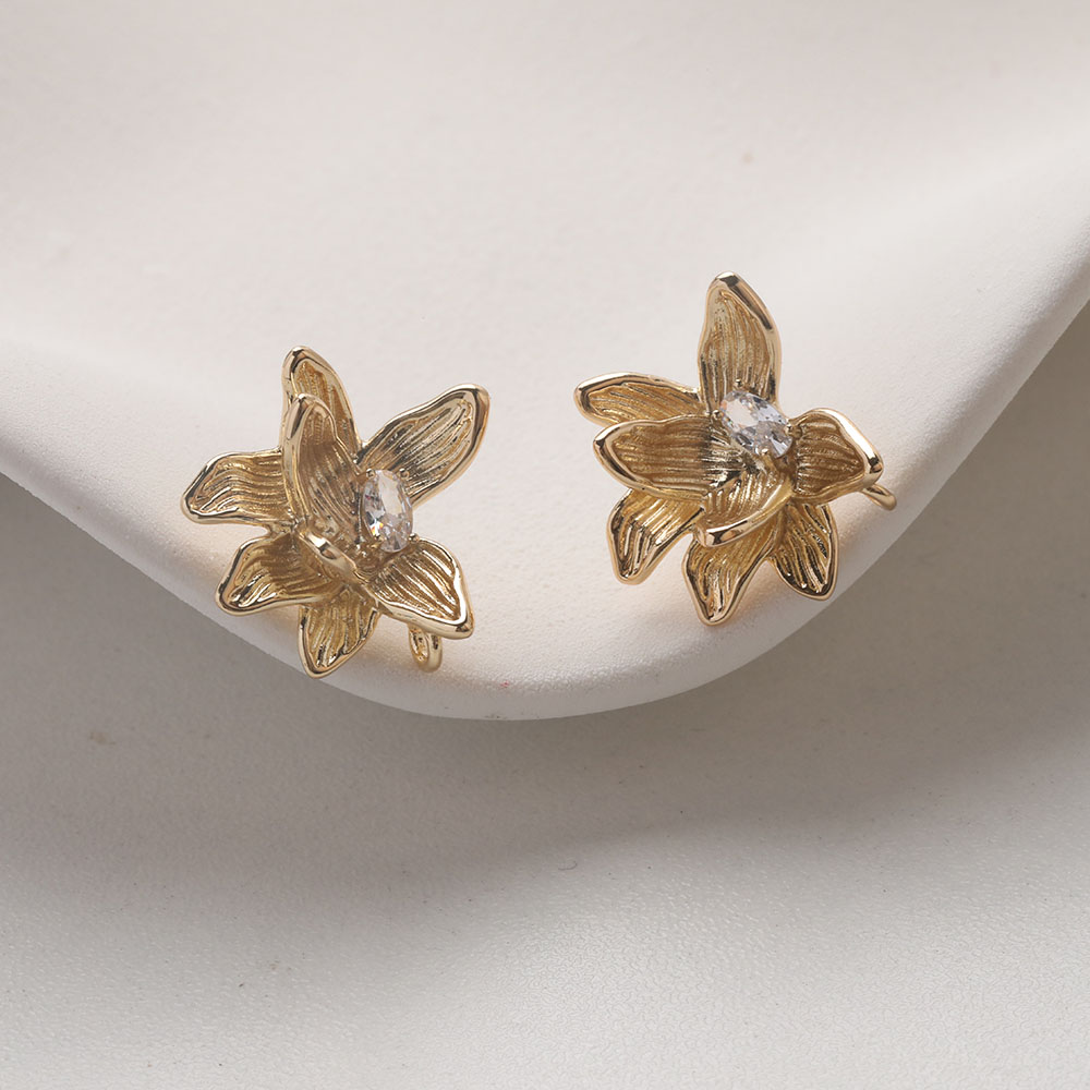 4PCS Dainty Flower Ear Studs E – Flower Supply recenzja i cena