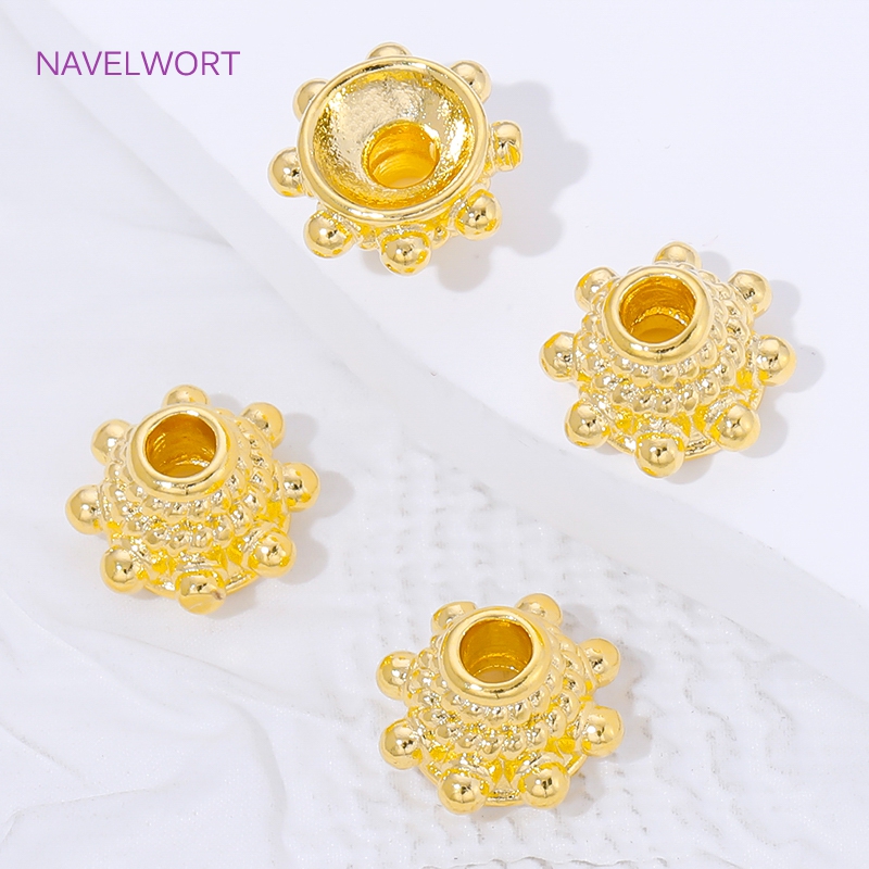 2/4/8pcs 18K Gold Plated Space – Flower Supply recenzja i cena