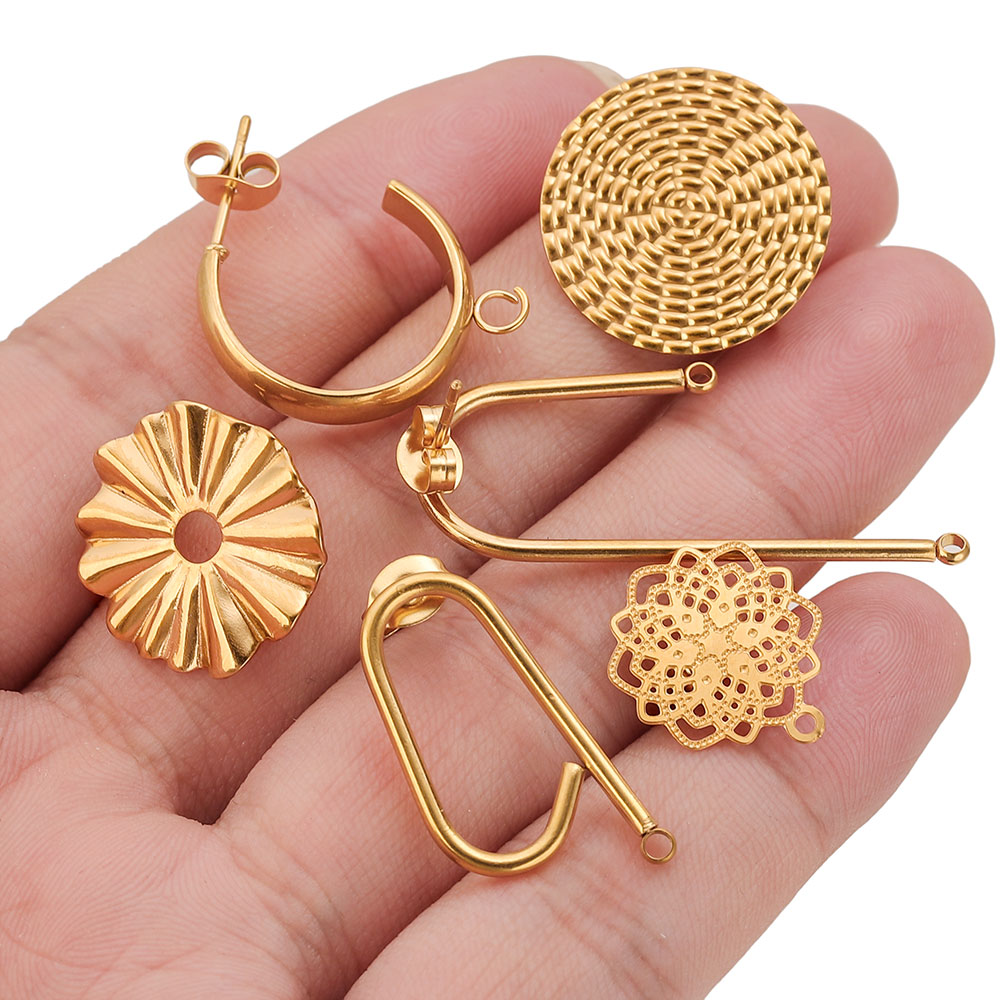 10pcs Stainless Steel Earrings – Flower Supply recenzja i cena