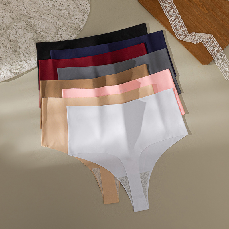 BZEL 3PCS/Set Women's Panties  – Ribbon Wired Satin recenzja i cena