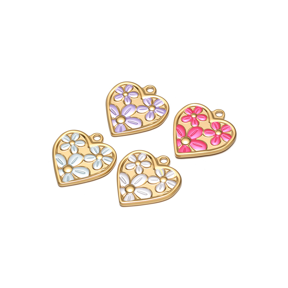 4Pcs Stainless Steel Heart Sha – Flower Supply recenzja i cena