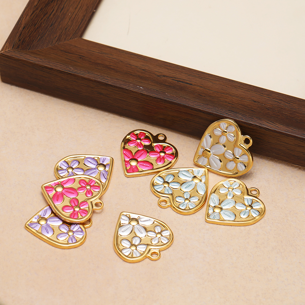 4Pcs Stainless Steel Heart Sha – Flower Supply recenzja i cena