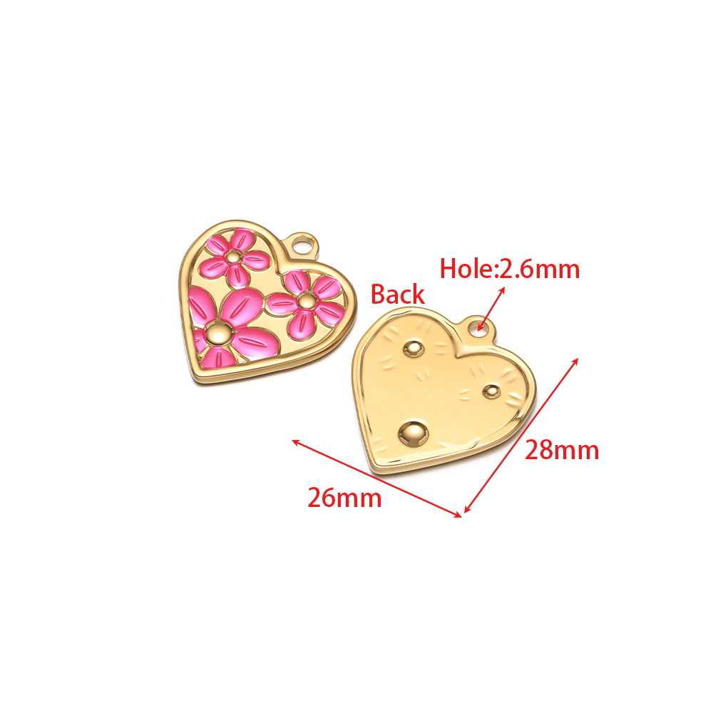 4Pcs Stainless Steel Heart Sha – Flower Supply recenzja i cena